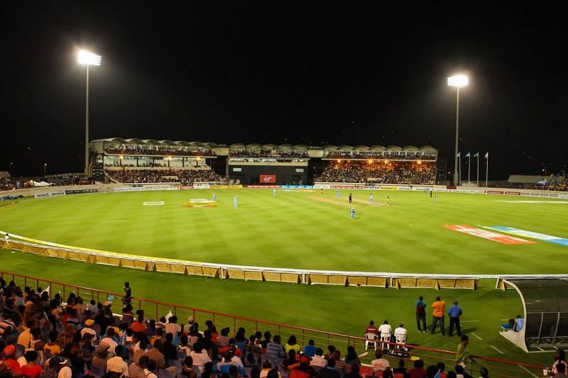 <a href='https://www.sportskeeda.com/player/daren-sammy-jr' target='_blank' rel='noopener noreferrer'>Daren Sammy</a> National Cricket Stadium in St Lucia